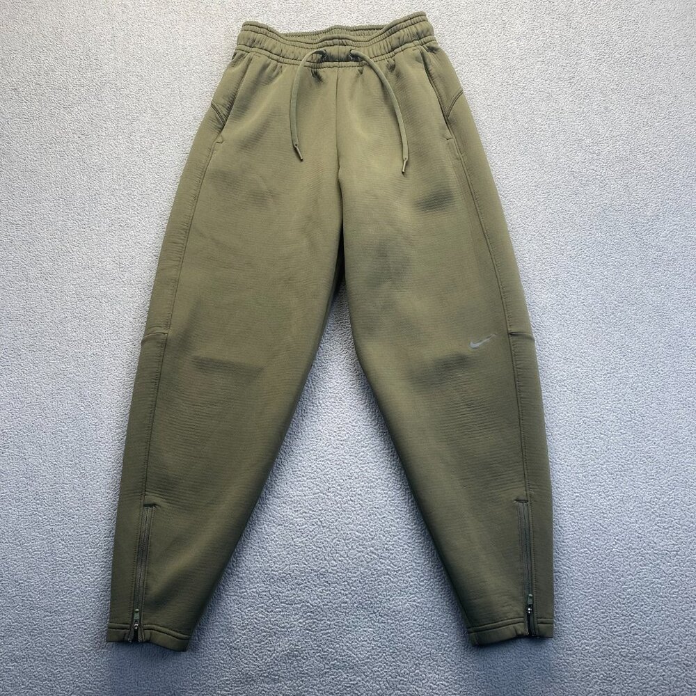 Nike Men's Dry Fit Joggers Green Size XS Athletic Pants,Drawstring